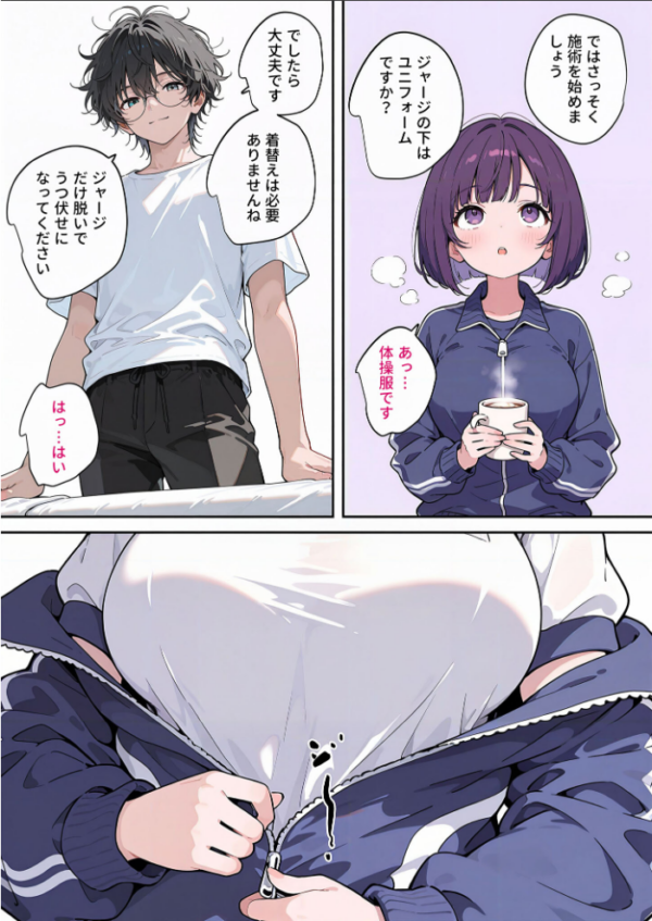 エロ漫画:【全2作収録】最高のオナホをつくろう 〜ただのマッサージだったはずなのに…〜 モザイク版 hitomi サンプル画像