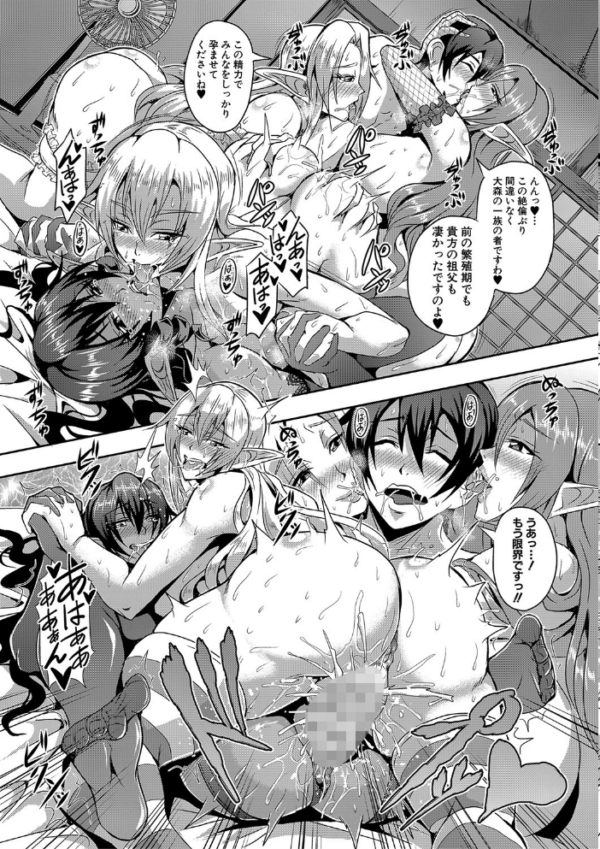 エロ漫画:エルフハーレム物語 【通常版】 hitomi サンプル画像