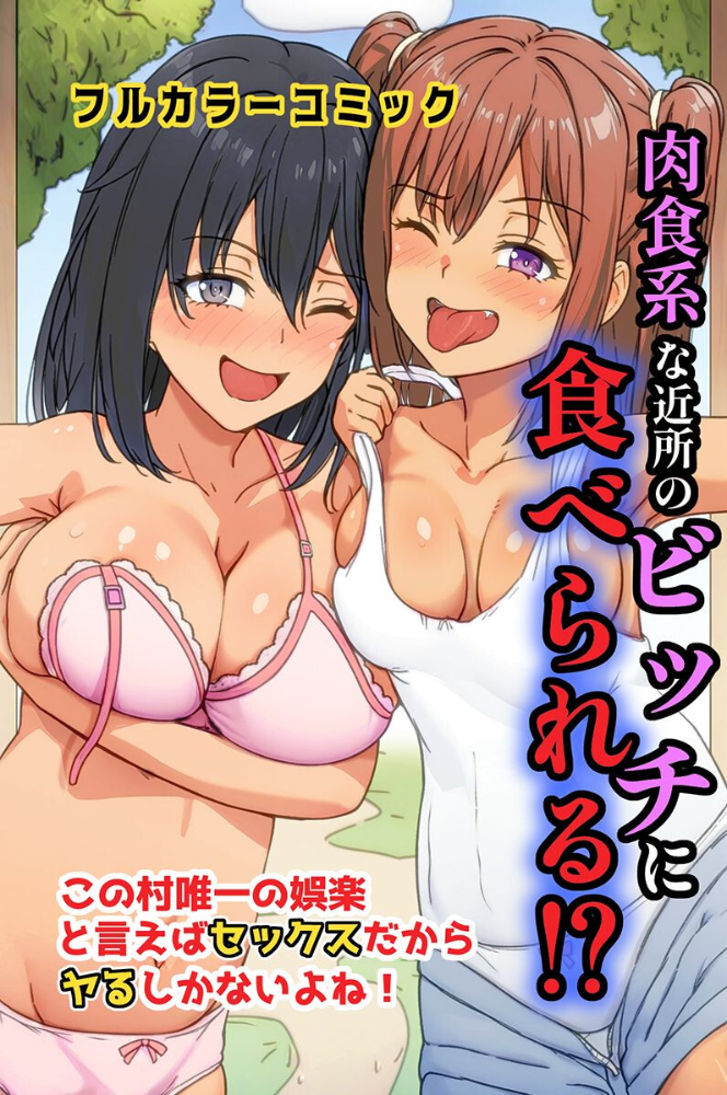 エロ漫画:肉食系な近所のビッチに食べられる!?この村唯一の娯楽と言えばセックスだからヤるしかないよね! hitomi サンプル画像