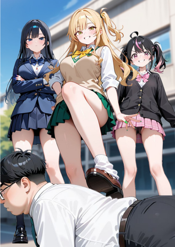 エロ漫画:いじめられてた陰キャのボクが生意気チビギャルに中●し報復した話〜桃瀬愛羅 裏垢編〜 モザイク版 hitomi サンプル画像