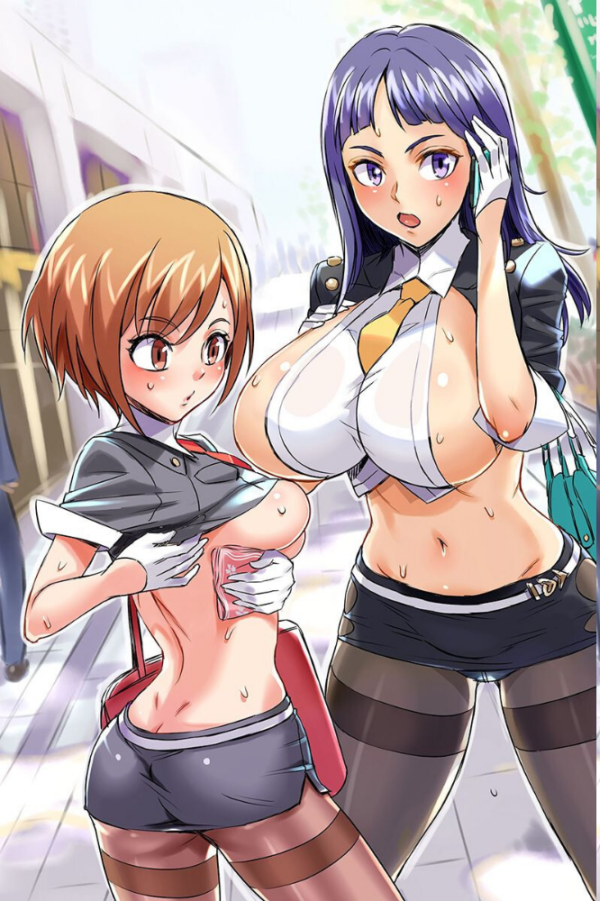 エロ漫画:ビッチな女子たちとやりたい放題ハーレム hitomi サンプル画像