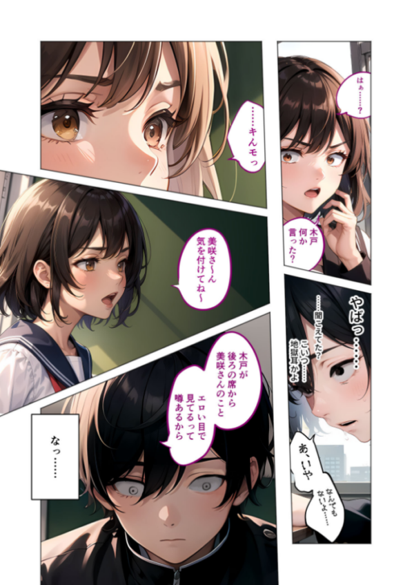 エロ漫画:純愛を踏みにじる淫乱マリア hitomi サンプル画像