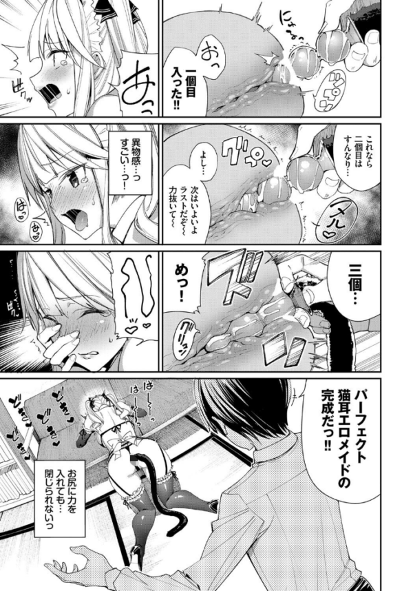 エロ漫画:ネコメイドとツンデレ彼女 hitomi サンプル画像