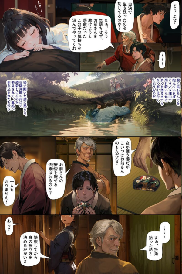 エロ漫画:あなた様をお慰めいたします。迷い込んだ村では娘たち全員ドスケベでした hitomi サンプル画像