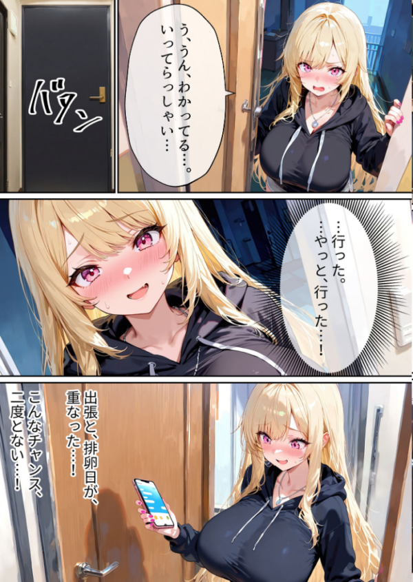 エロ漫画:クズ夫への托卵復讐〜お前の嫁(ギャル)、俺が孕ませといたよ〜【単話】(2) モザイク版 hitomi サンプル画像