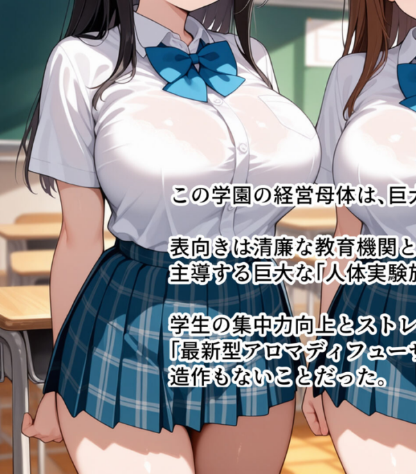 エロ漫画:巨乳女学園トランス支配 〜名門女学園・特別被験者観察レポート〜 モザイク版 hitomi サンプル画像