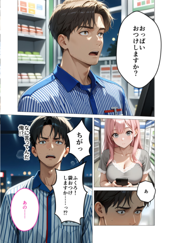エロ漫画:【FANZA限定版おまけイラスト付き】お客様はおっぱいです。 (8) 〜愛欲MAX!現役JDのビキニを剥がしてハジける2つの果実を貪る夏〜 モザイク版 hitomi サンプル画像