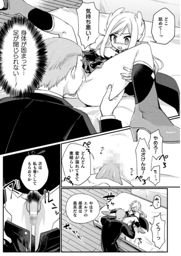 エロ漫画:ペット堕ち〜孤高のエルフ〜【単話】 hitomi サンプル画像