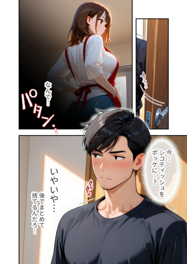 エロ漫画:家性婦の御手洗さんは竿のお片付けまでしてくれる 〜爆乳・爆尻持ちのド変態シゴデキ美女〜 モザイク版 hitomi サンプル画像