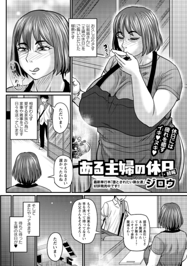 エロ漫画:ある主婦の休日・続報 hitomi サンプル画像