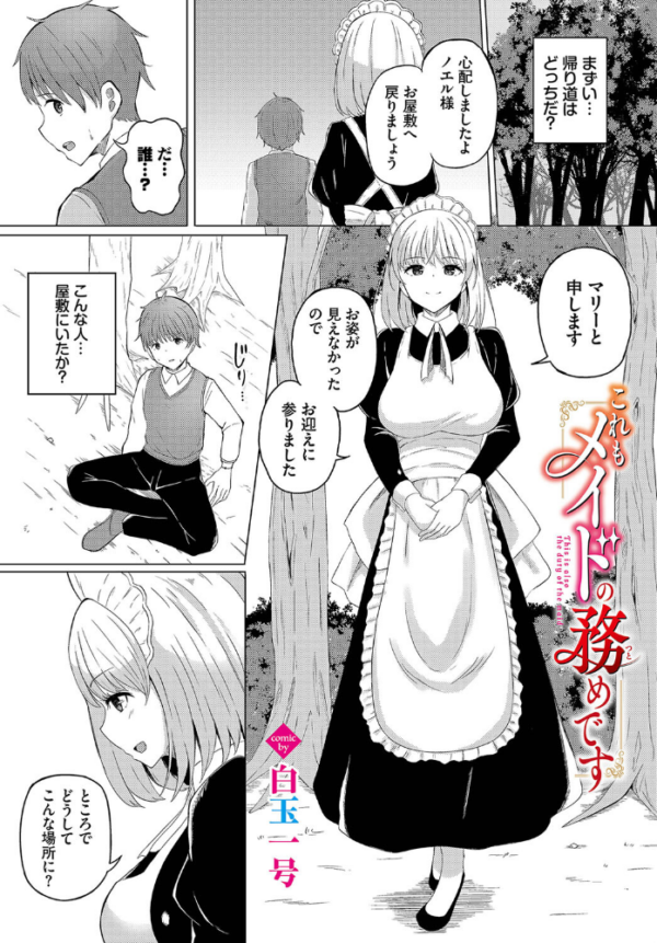 エロ漫画:これもメイドの務めです hitomi サンプル画像